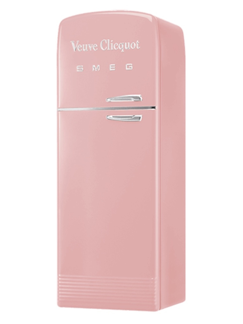 Veuve Clicquot x Smeg Limited Edition Pink Mini Fridge Champagne Bottle Cooler